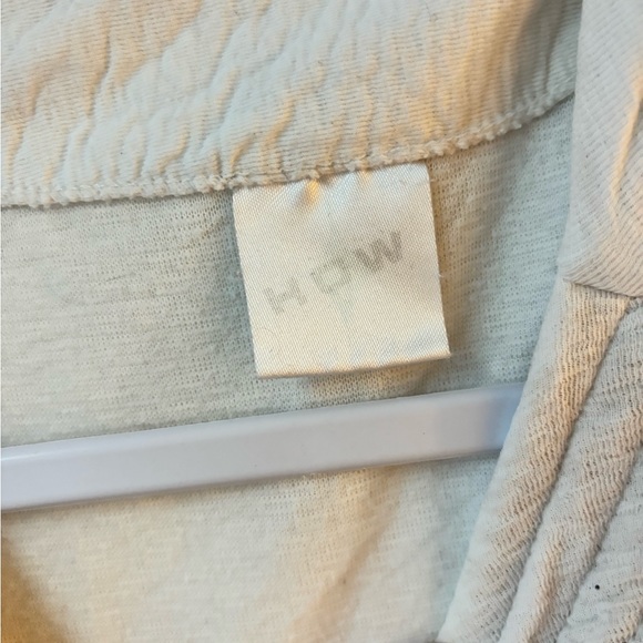 Vintage scoop neck sweater with shoulder pads. - Picture 2 of 2